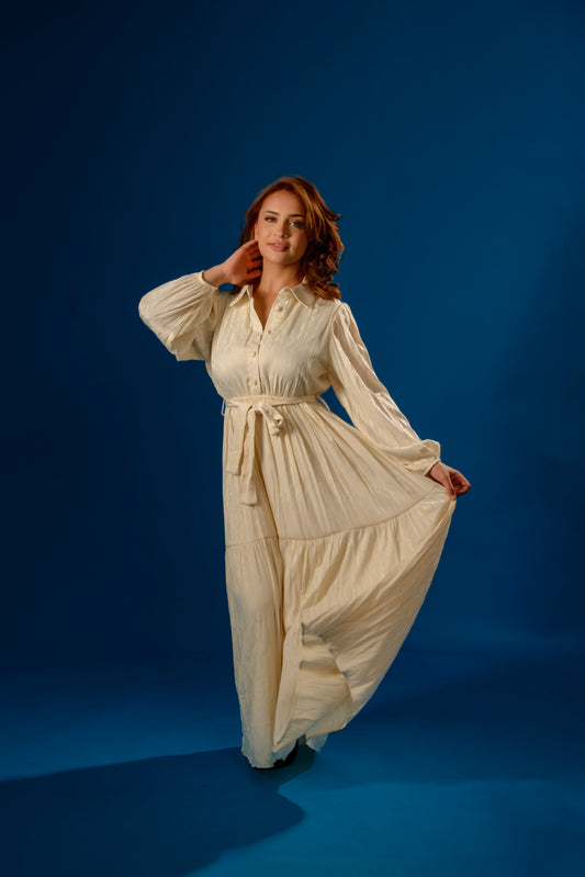 IVORY DUSK MAXI