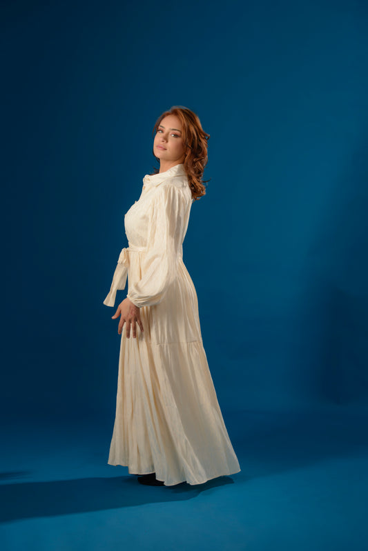 IVORY DUSK MAXI