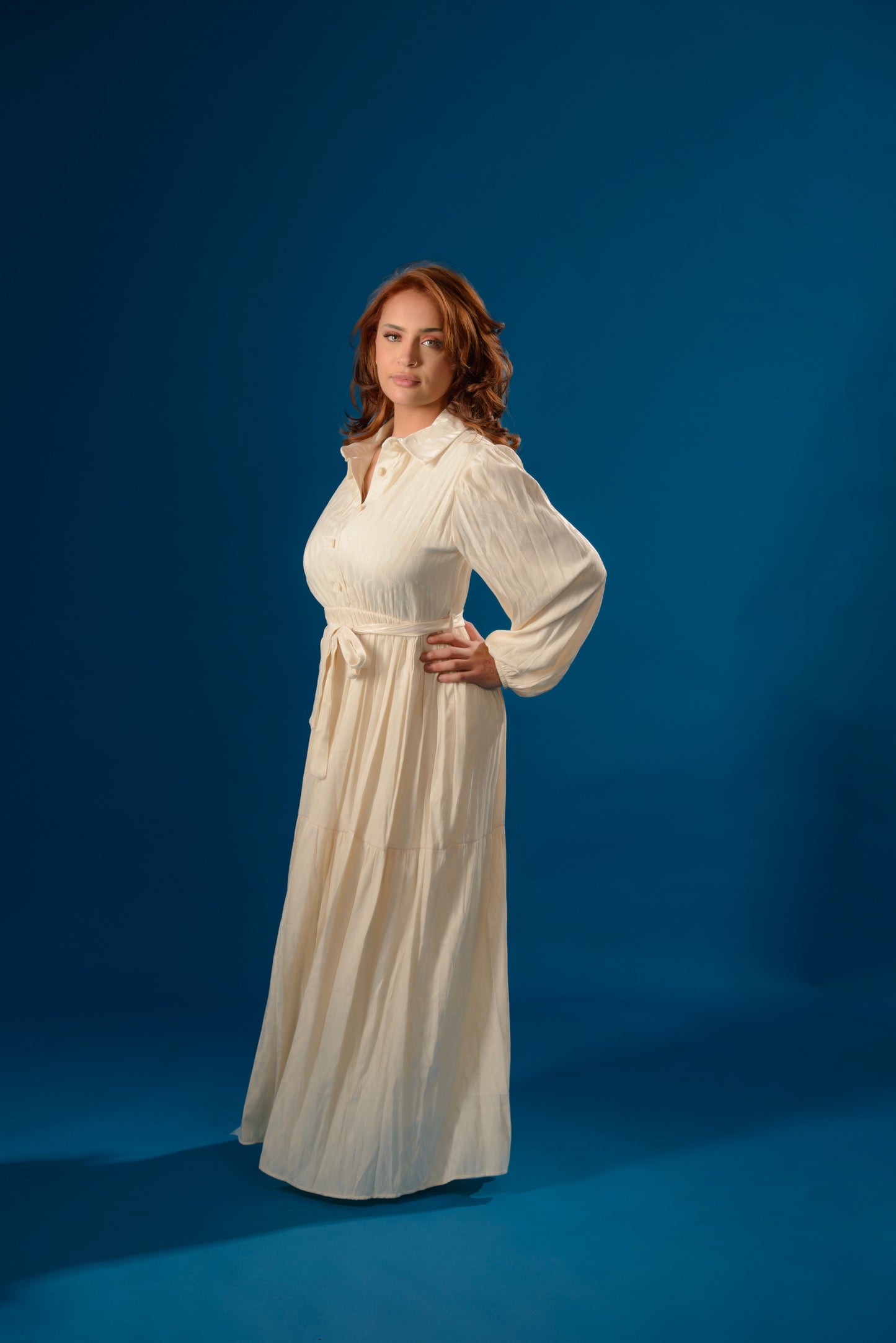 IVORY DUSK MAXI